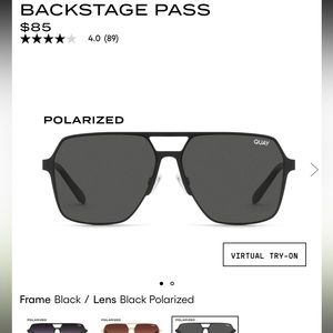 Quay BackStage Pass sunglasses